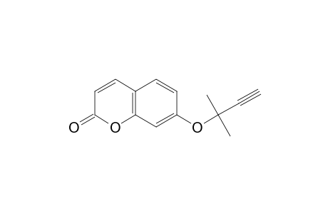 7-(1,1-dimethylprop-2-ynoxy)coumarin