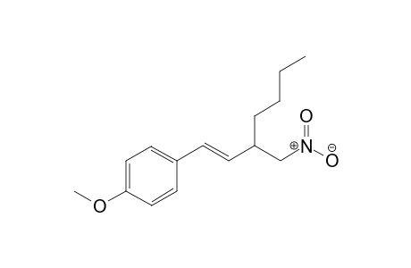 (E) 2-Butyl-4-(4-methoxyphenyl)-1-nitrobut-3-ene