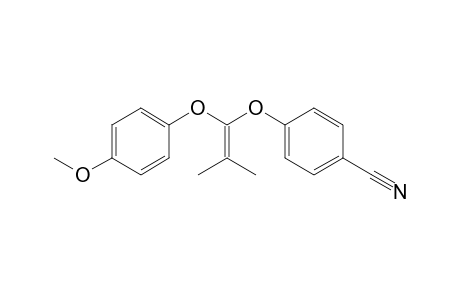 1-(p-Methoxyphenoxy)-1-(p-cyanophenoxy)-2-methylpropene