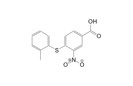 benzoic acid, 4-[(2-methylphenyl)thio]-3-nitro-