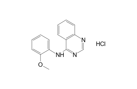 4-(o-anisidino)quinazoline, monohydrochloride
