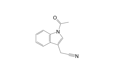 2-(1-acetyl-3-indolyl)acetonitrile