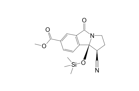 Methyl 10-Cyano-2-oxo-9-(trimethylsilyloxy)-1-azatricyclo[7.3.0.0(3,8)]dodeca-3,4,6-trien-5-carboxylate