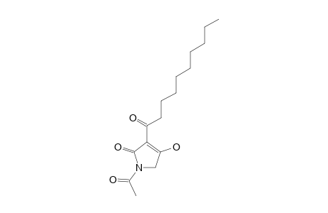 N-Acetyl-3-decanoyltetramic acid