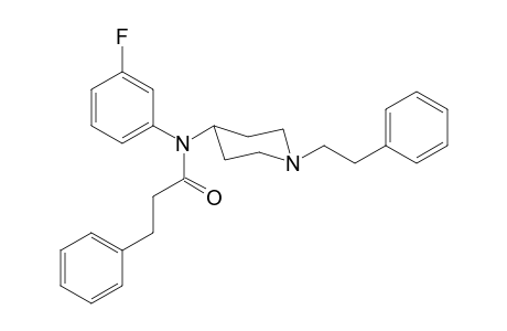 N-3-Fluorophenyl-N-[1-(2-phenylethyl)piperidin-4-yl]-3-phenylpropanamide