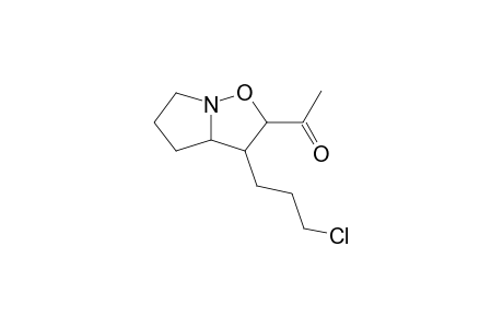 1-[(2S,3S,3aS)-3-(3-Chloro-propyl)-hexahydro-pyrrolo[1,2-b]isoxazol-2-yl]-ethanone