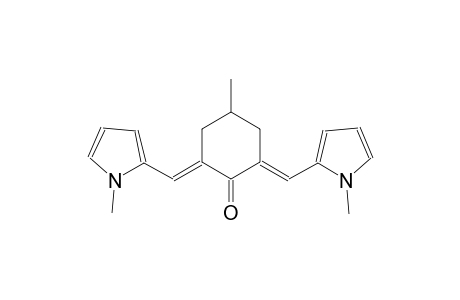 (2E,6E)-4-methyl-2,6-bis[(1-methyl-1H-pyrrol-2-yl)methylene]cyclohexanone