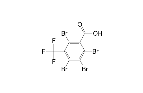 Benzoic acid, 2,3,4,6-tetrabromo-5-(trifluoromethyl)-