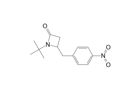 N-tert-Butyl-4-(p-nitrobenzyl)-2-azetidinone