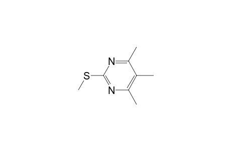 4,5,6-trimethyl-2-(methylthio)pyrimidine