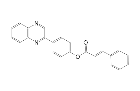 2-propenoic acid, 3-phenyl-, 4-(2-quinoxalinyl)phenyl ester, (2E)-