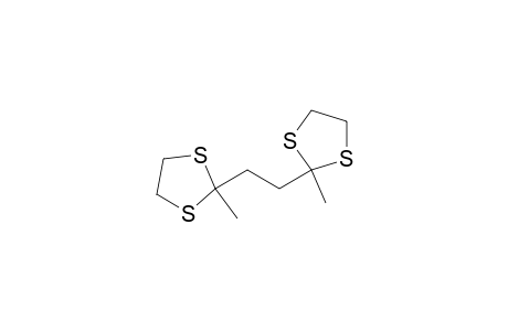 1,3-Dithiolane, 2,2'-ethylenebis(2-methyl-