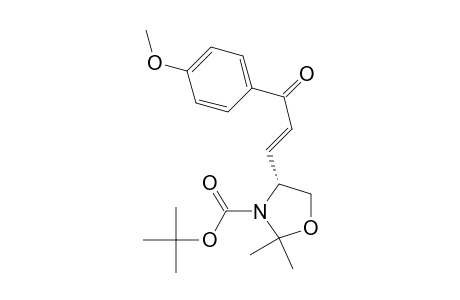 (4R)-4-[(E)-3-(4-methoxyphenyl)-3-oxoprop-1-enyl]-2,2-dimethyl-3-oxazolidinecarboxylic acid tert-butyl ester