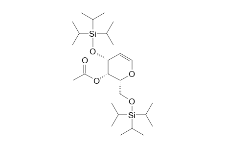 4-O-Acetyl-3,6-di-O-(triisopropylsilyl)-D-galactal