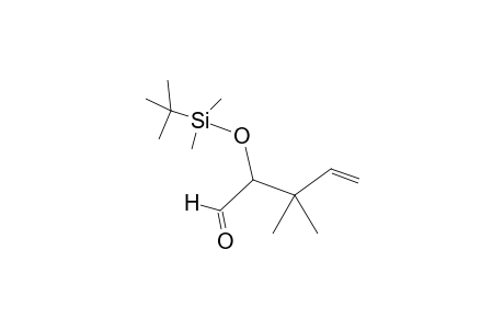 (R)-2-tert-Butyldimethylsiloxy-3,3-di-methylpent-4-enal