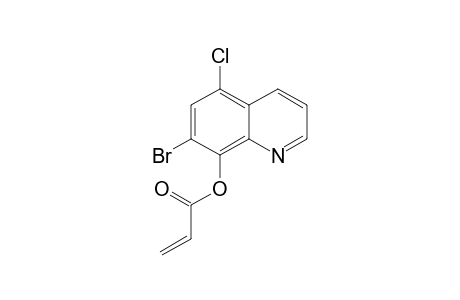 2-Propenoic acid, 7-bromo-5-chloro-8-quinolinyl ester