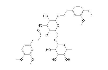 2-(3,4-Dimethoxyphenyl)ethyl .alpha.-(l)-rhamnopyranosyl(1.rar.6)-4-o-(di-o-methylcaffeoyl)-.beta.-(d)-glucopyranoside