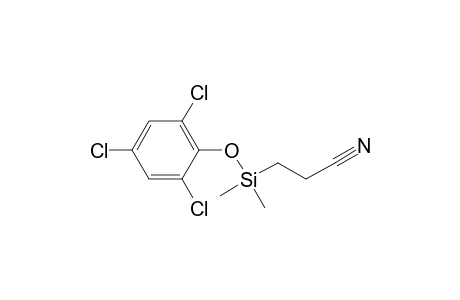 2,4,6-trichlorophenol cyanoethyldimethylsilyl ether