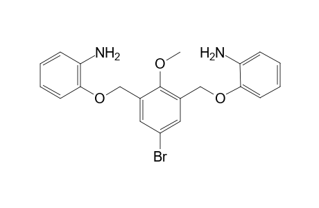 2,6-Bis[2-(o-aminophenoxy)methyl]-4-bromo-1-methoxybenzene