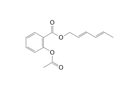 ((2E,4E)-Hexa-2,4-dienyl)-2-acetoxybenzoate