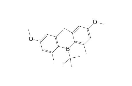 Bis(2,6-dimethyl-4-methoxyphenyl)-t-buylborane