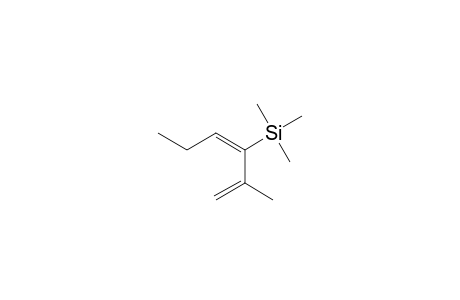 Silane, trimethyl[1-(1-methylethenyl)-1-butenyl]-, (E)-