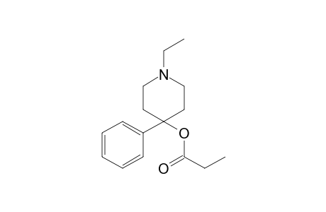 1-Ethyl-4-phenyl-(4-propionoxy)piperidine