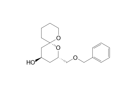 (2S,4R,6S)-2-((Benzyloxy)methyl)-1,7-dioxaspiro[5.5]undecan-4-ol