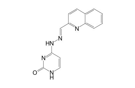 6-[(2E)-2-(2-quinolinylmethylidene)hydrazinyl]-1H-pyrimidin-2-one