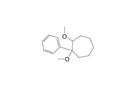 1,2-Dimethoxy-1-phenylcycloheptane