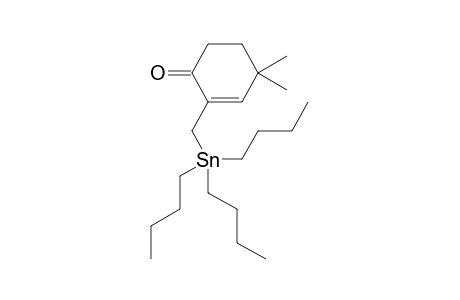 4,4-Dimethyl-2-(tributylstannyl)methylcyclohex-2-en-1-one