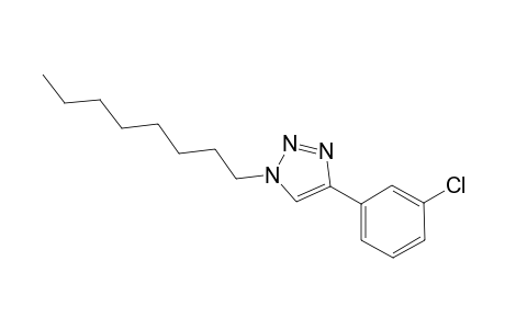 1-Octyl-4-(3-chlorophenyl)-1H-1,2,3-triazole