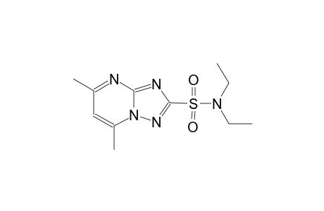 [1,2,4]triazolo[1,5-a]pyrimidine-2-sulfonamide, N,N-diethyl-5,7-dimethyl-