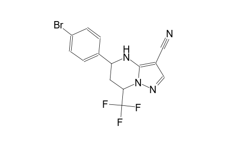 5-(4-bromophenyl)-7-(trifluoromethyl)-4,5,6,7-tetrahydropyrazolo[1,5-a]pyrimidine-3-carbonitrile