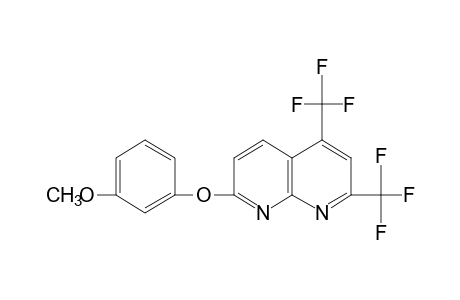 2,4-BIS(TRIFLUOROMETHYL)-7-(m-METHOXYPHENOXY)-1,8-NAPHTHYRIDINE