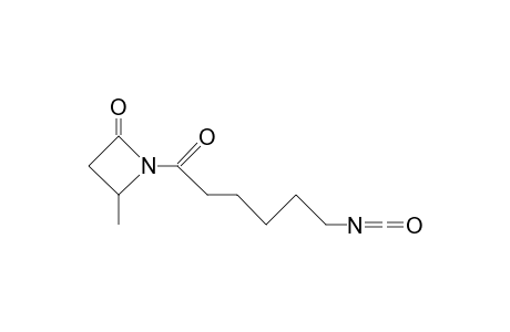 1-(6-Isocyanato-hexanoyl)-4-methyl-azetidinone-2