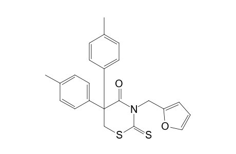 dihydro-5,5-di-p-tolyl-3-furfuryl-2-thio-2H-1,3-thiazine-2,4(3H)-dione
