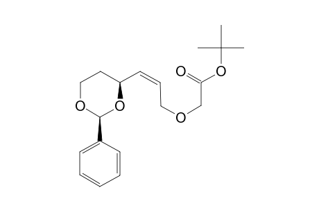 TERT.-BUTYL-2-[(Z)-3-[(2S,4S)-2-PHENYL-1,3-DIOXAN-4-YL]-ALLYLOXY]-ACETATE