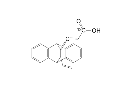 3-[12'-Ethenyl- 9',10'-dihydro-9',10'-ethanoanthracene-11'-ylidene]-[1-(13C)]-prop-2-enoic acid