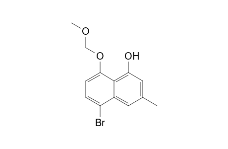 5-Bromo-8-(methoxymethoxy)-3-methyl-1-naphthalenol