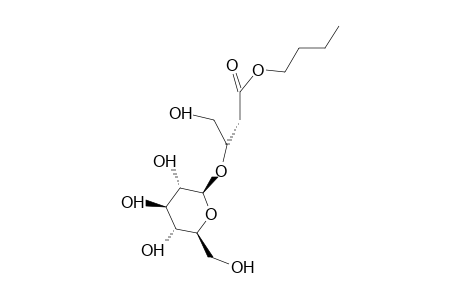 BUTYL-3-O-BETA-D-GLUCOPYRANOSYL-(3R),4-DIHYDROXYBUTANOATE