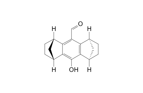 (1S*,4R*,5R*,8S*)-10-Hydroxy-1,2,3,4,5,6,7,8-octahydro-1,4:5,8-dimethanoanthracene-9-carboxaldehyde