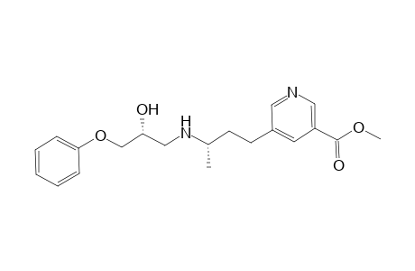5-[(S)-3-((R)-2-Hydroxy-3-phenoxy-propylamino)-butyl]-nicotinic acid methyl ester