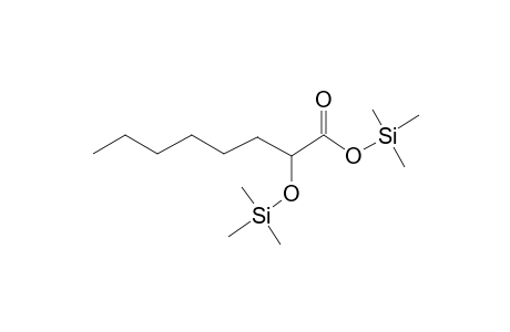 Octanoic acid <2-hydroxy->, di-TMS
