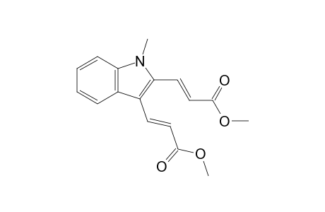 Dimethyl 3,3'-(1-methyl-1H-indole-2,3-diyl)diacrylate