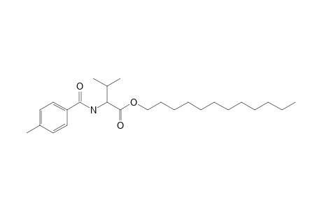 L-Valine, N-(4-methylbenzoyl)-, dodecyl ester