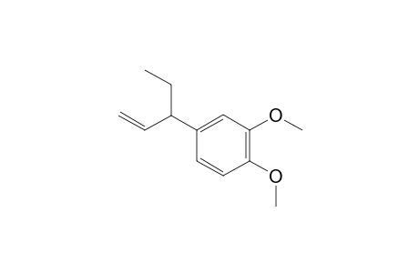 1,2-dimethoxy-4-(pent-1-en-3-yl)benzene