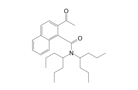 2-acetyl-N,N-bis(1-propylbutyl)-1-naphthamide