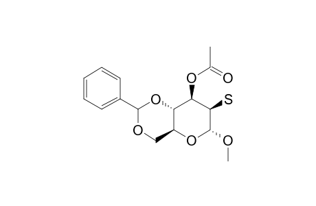 METHYL-3-O-ACETYL-4,6-O-BENZYLIDENE-2-THIO-ALPHA-D-MANNOPYRANOSIDE