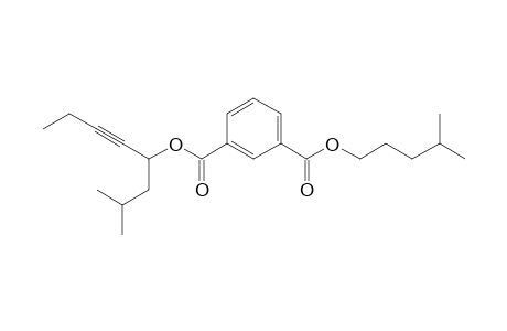 Isophthalic acid, isohexyl 2-methyloct-5-yn-4-yl ester